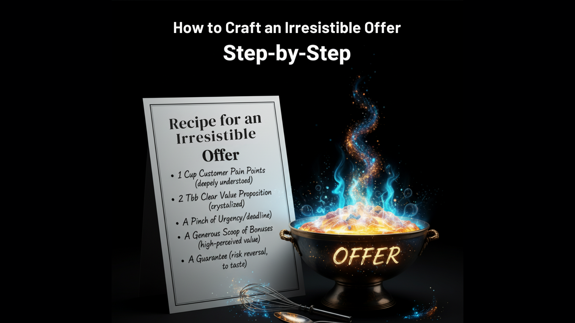How to Craft an Irresistible Offer