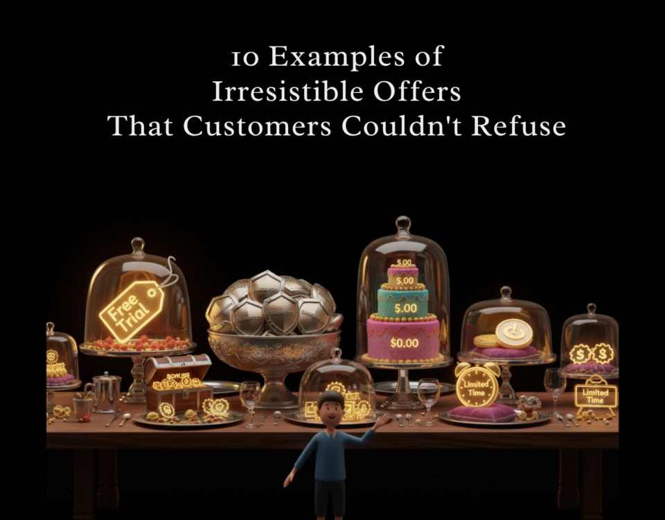 10 examples of Irresistible Offers