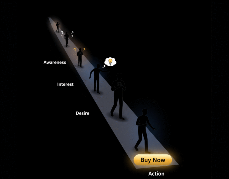 Awareness, Interest, Desire, Action Breaking Down the AIDA Funnel Model