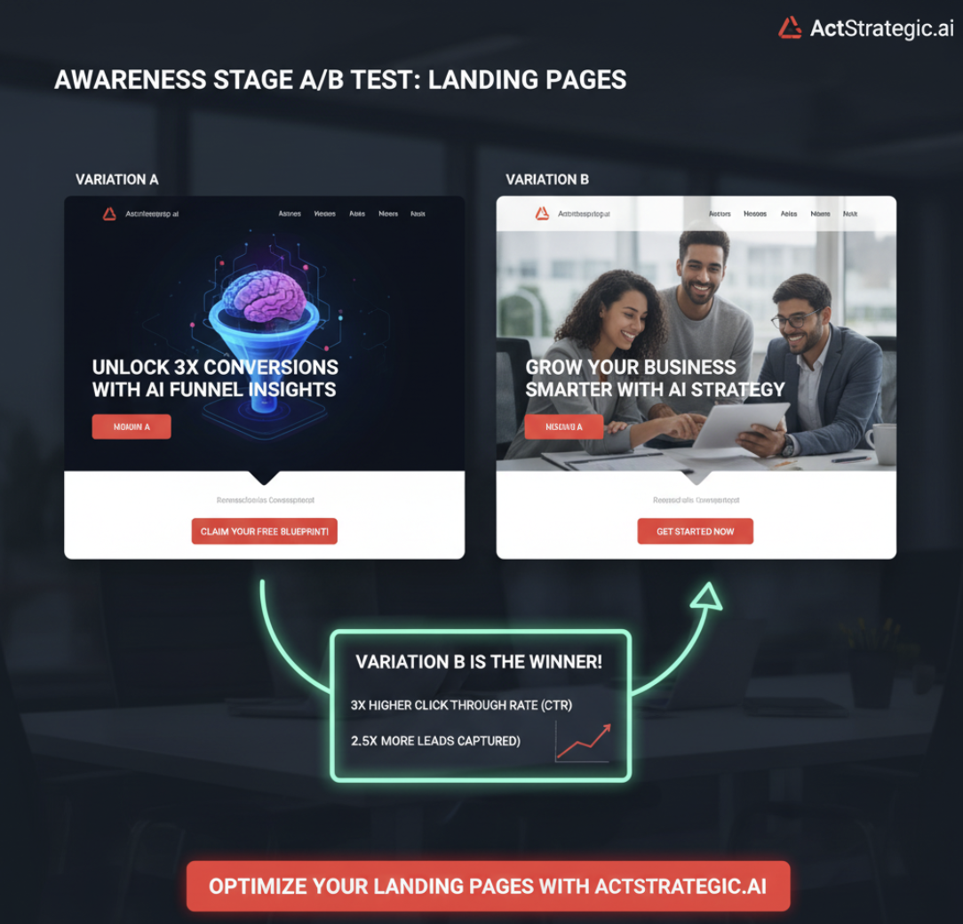 Awareness Stage Landing Pages