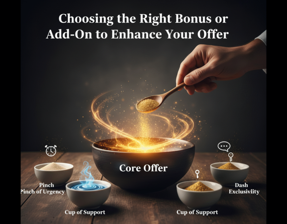 Choosing the Right Bonus or Add-On to Enhance Your Offer