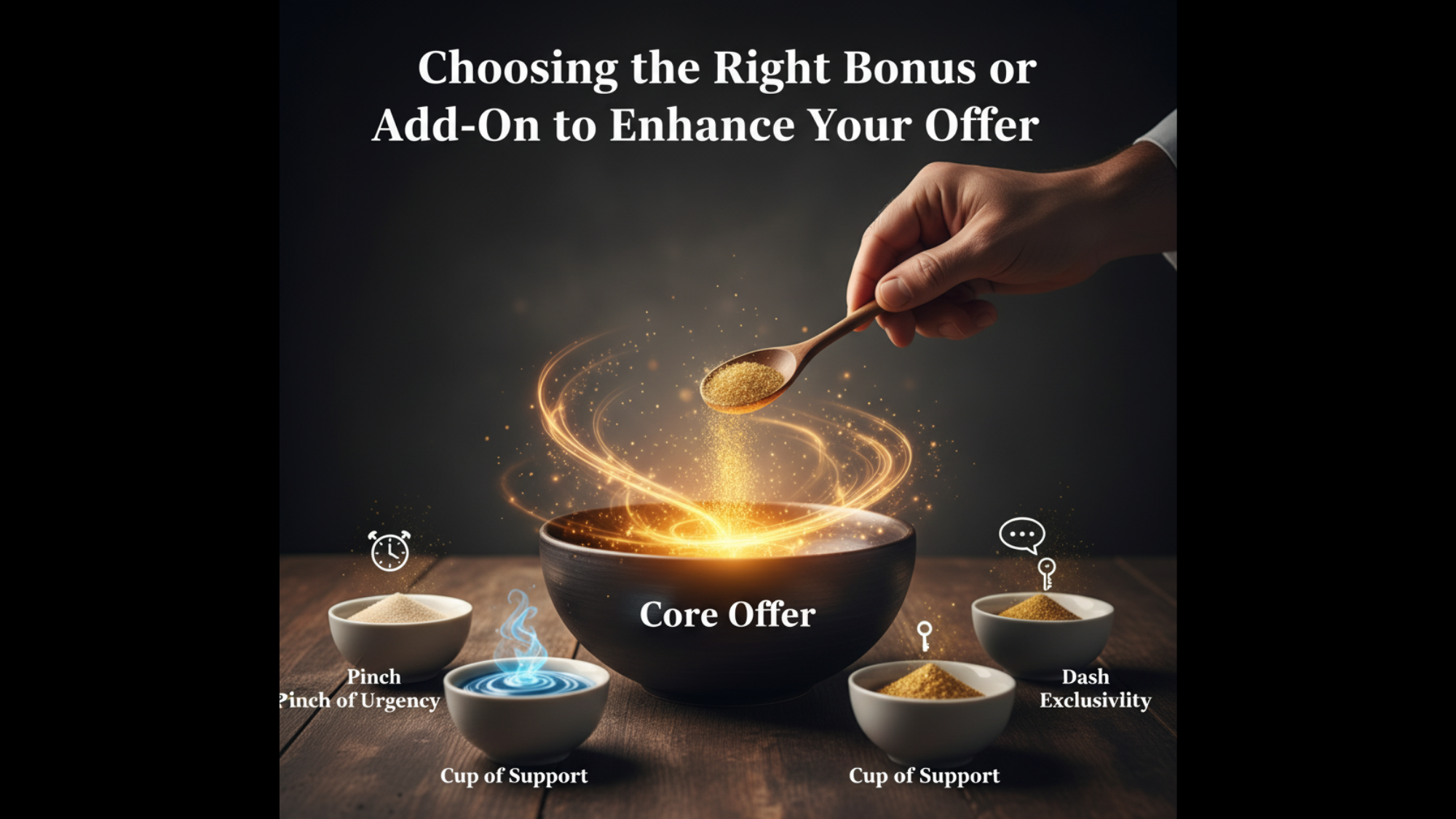 Choosing the Right Bonus or Add-On to Enhance Your Offer