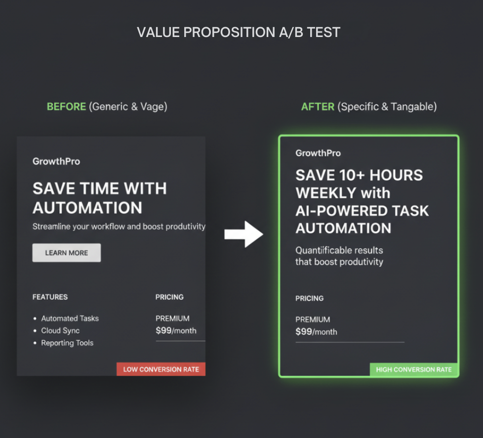 Clarify the Value Proposition