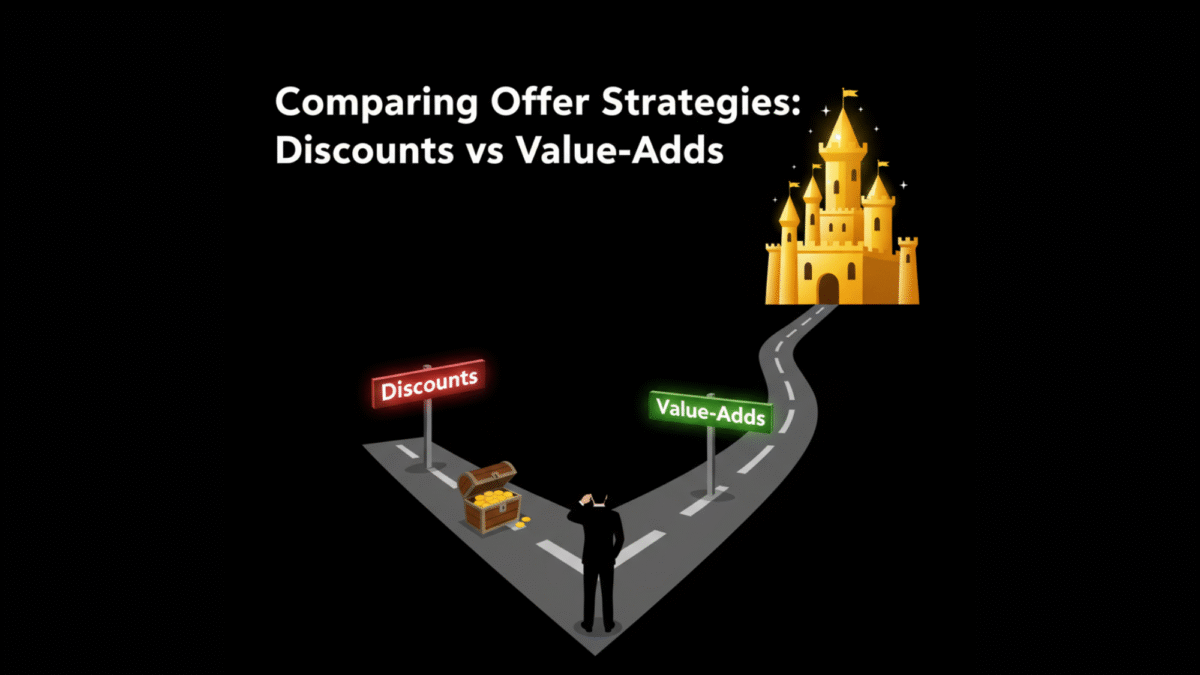 Comparing Offer Strategies Discounts vs ValueAdds