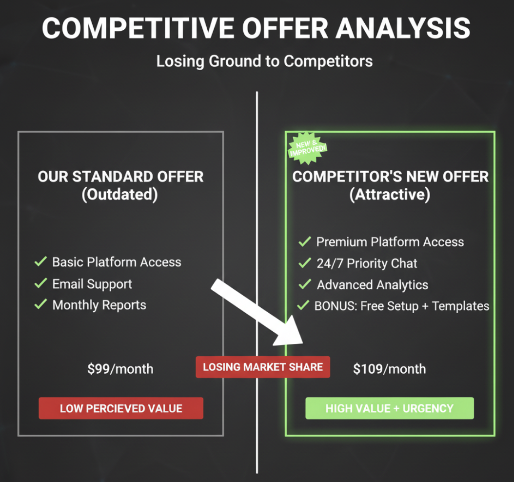 Competitors Are Gaining Ground