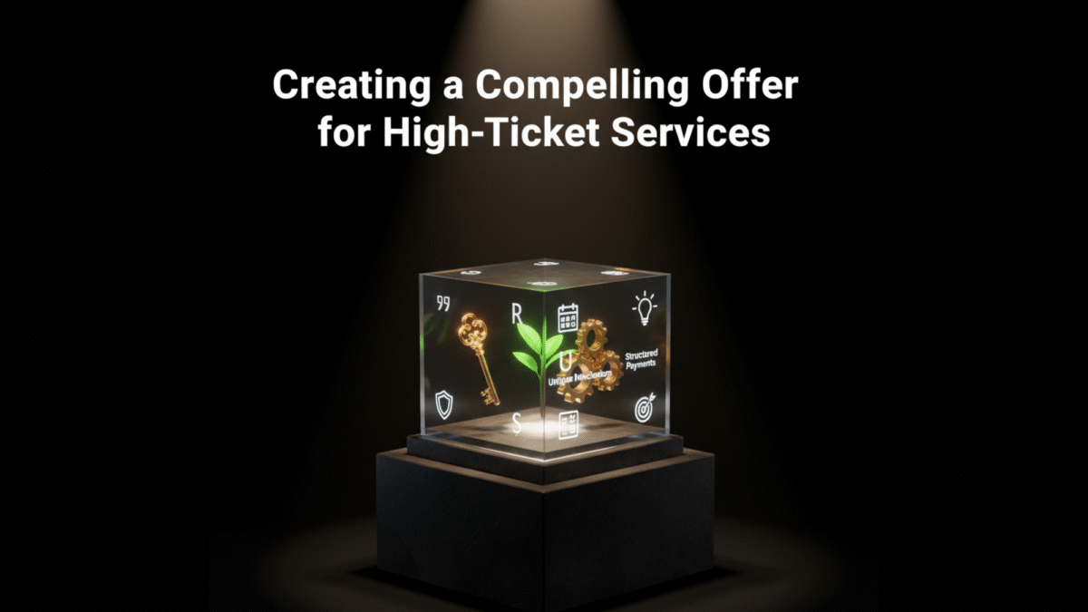 Creating a Compelling Offer for High-Ticket Services