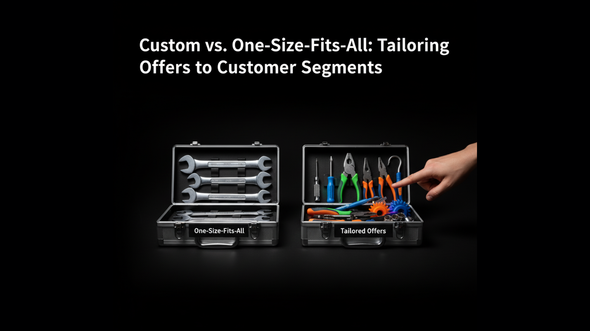 Custom vs. One-Size-Fits-All Tailoring Offers to Customer Segments