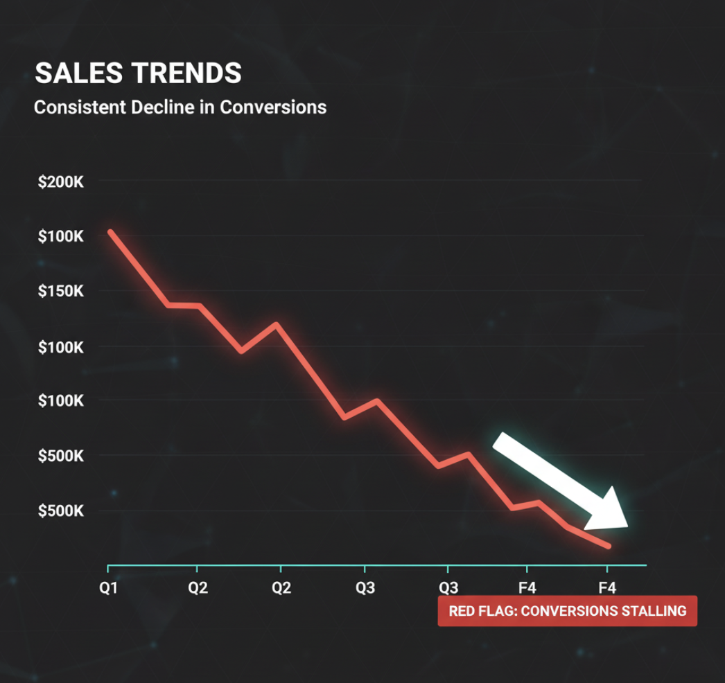 Declining Sales Trends