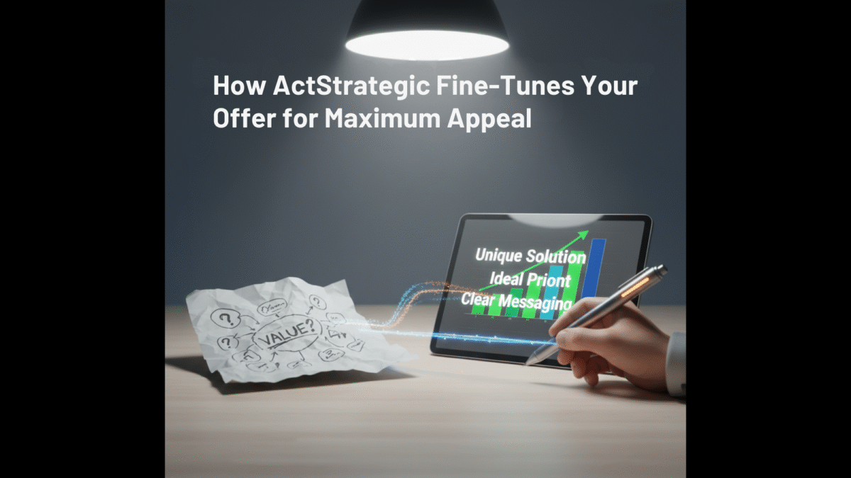 How ActStrategic Fine-Tunes Your Offer for Maximum Appeal