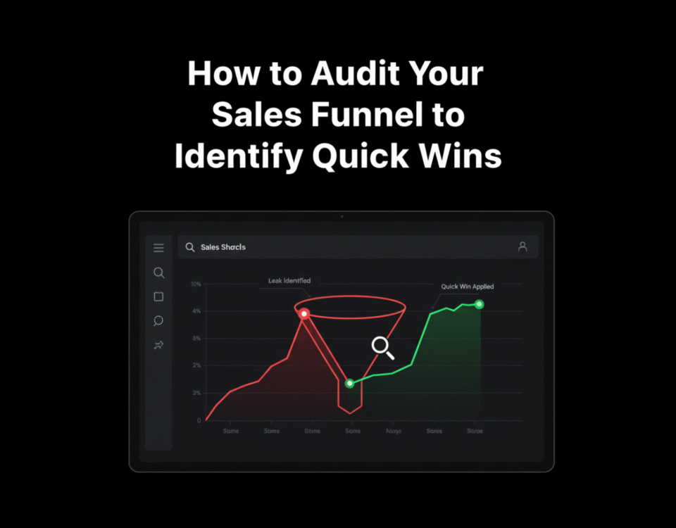How to Audit Your Sales Funnel to Identify Quick Wins