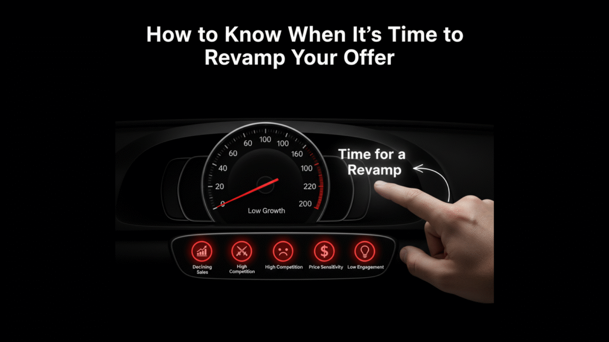 How to Know When It’s Time to Revamp Your Offer