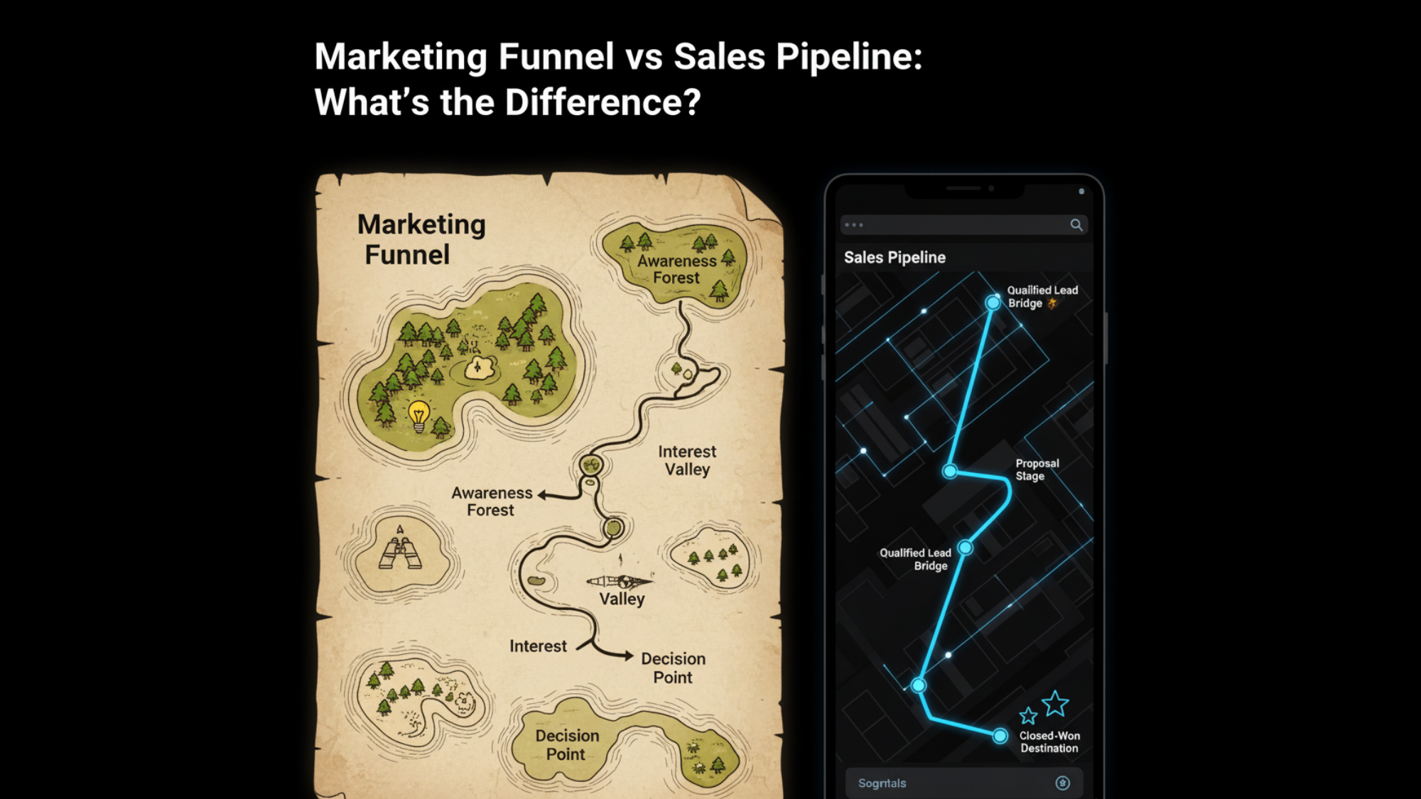 Marketing Funnel vs Sales Pipeline What’s the Difference