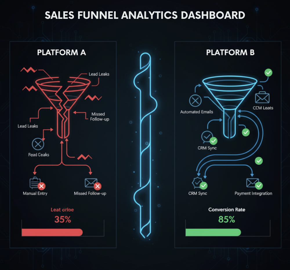 Sales Funnel Analytics Dashboard