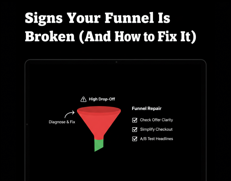 Signs Your Funnel Is Broken (And How to Fix It