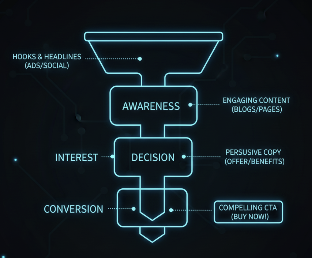 section on copywriting in the broader business growth picture