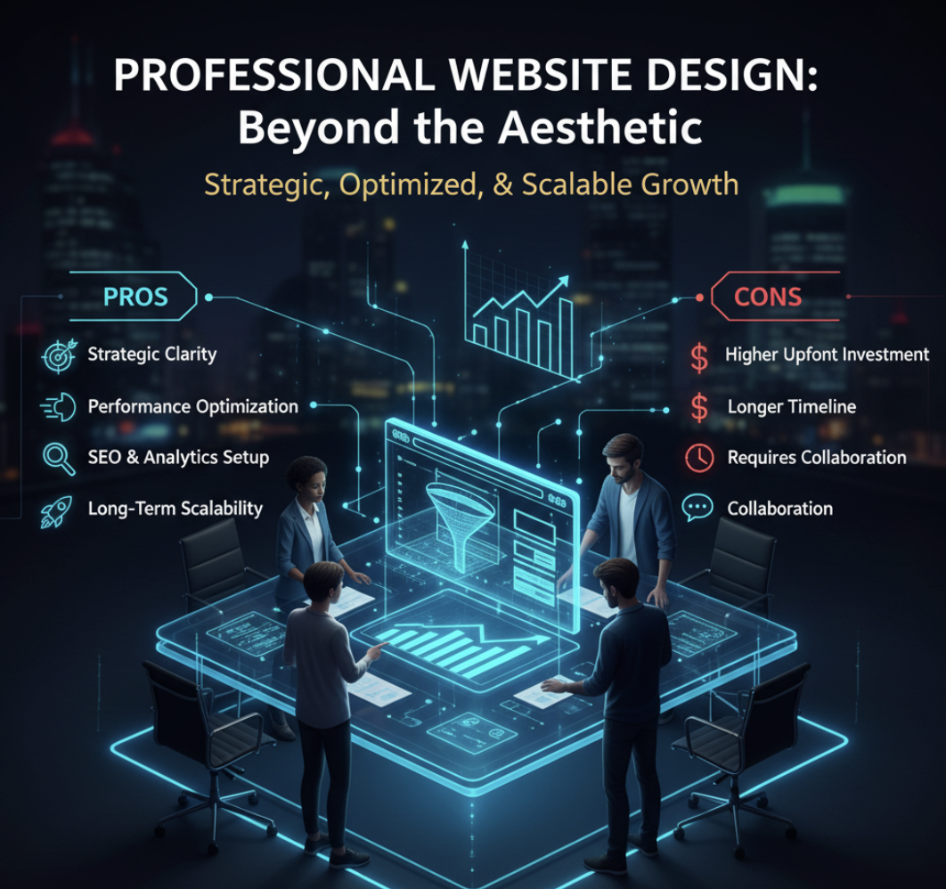Professional Website Design.