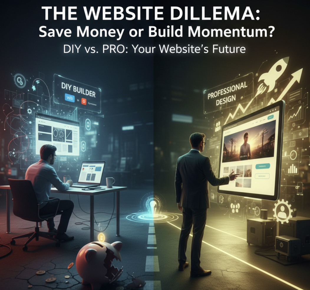 The Website Dilemma Save Money or Build Momentum?