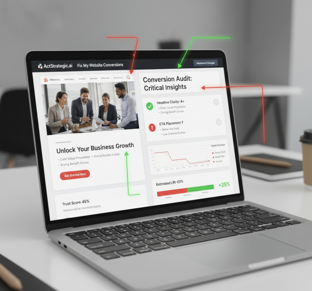 landing page conversion optimization audit