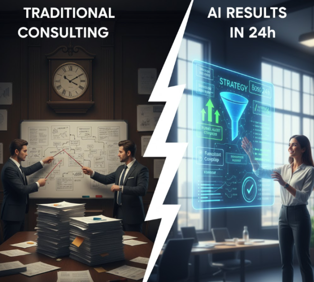 How AI Can Replace 80 of Traditional Strategic Consulting