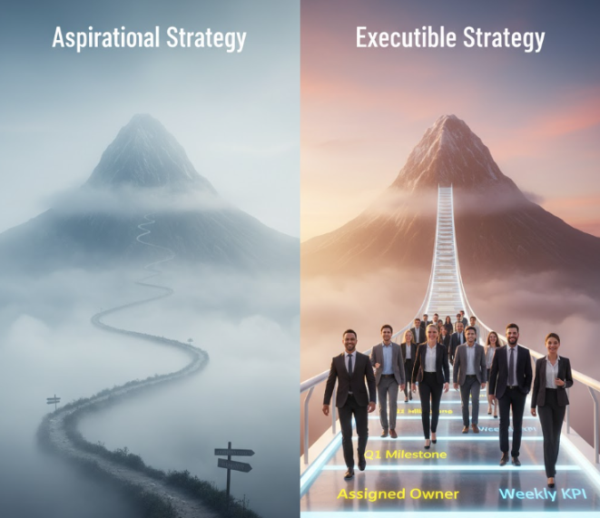What Makes a Strategy Executable vs. Aspirational